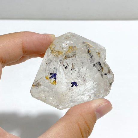 A62 Enhydro Crystal With Black Bubbles & Rainbow -Wholesale Crystals