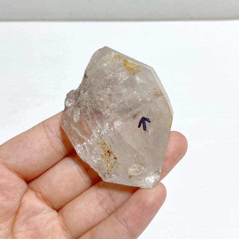 A62 Enhydro Crystal With Black Bubbles & Rainbow -Wholesale Crystals