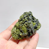 15 Pieces Raw Green Tourmaline Specimen For Collection