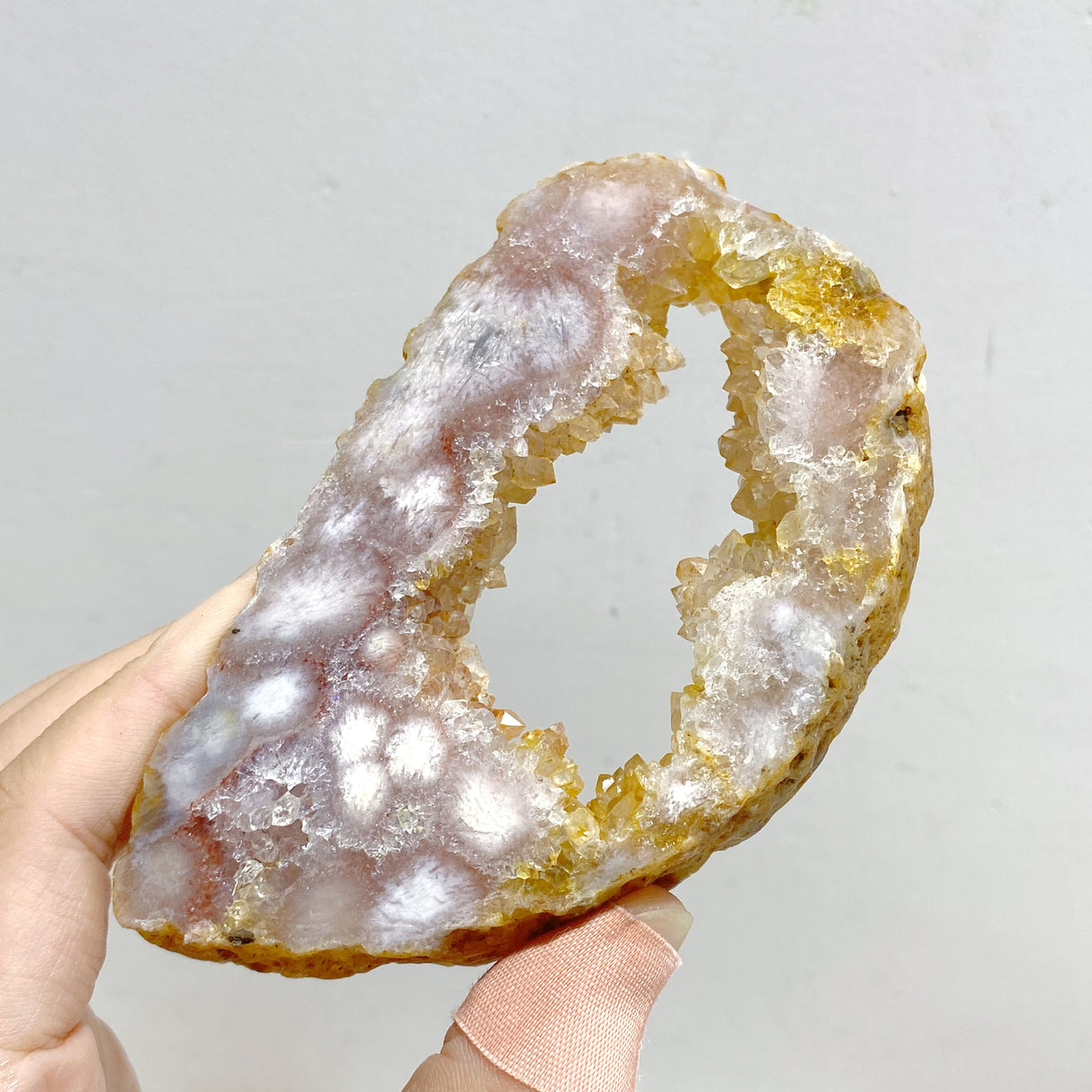 16 Pieces Sakura Flower Agate Slabs