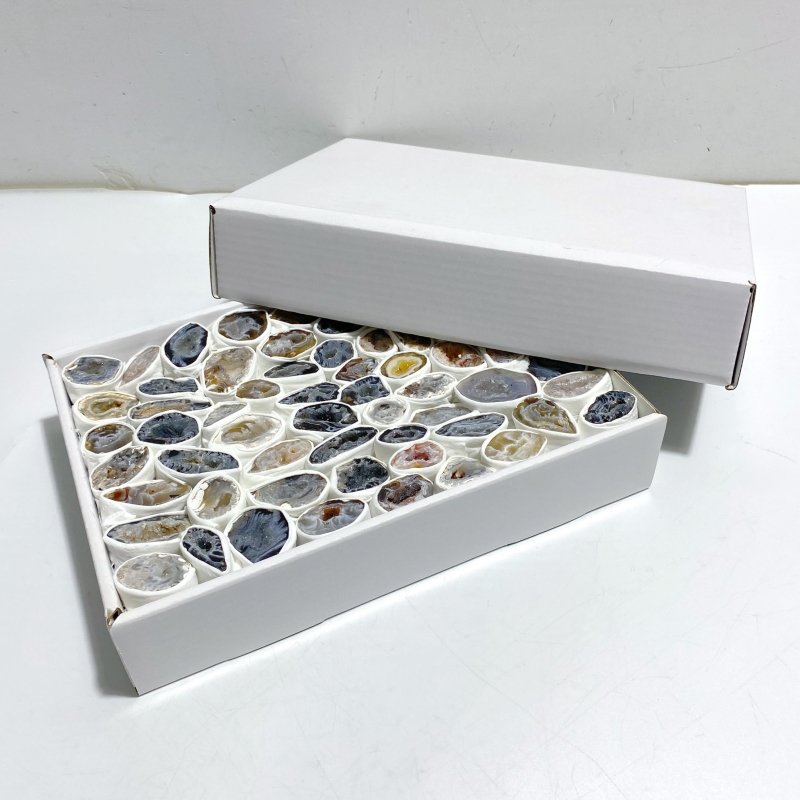 Agate Geode Mini Crystal 50-70pcs A Set Box Wholesale -Wholesale Crystals