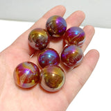 Aura Mini Agate Spheres Wholesale - Wholesale Crystals