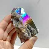 Aura Sphalerite Geode Four - sided Point Wholesale - Wholesale Crystals