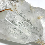 Unique Clear Quartz Enhydro Quartz Point With Rainbow For Collection