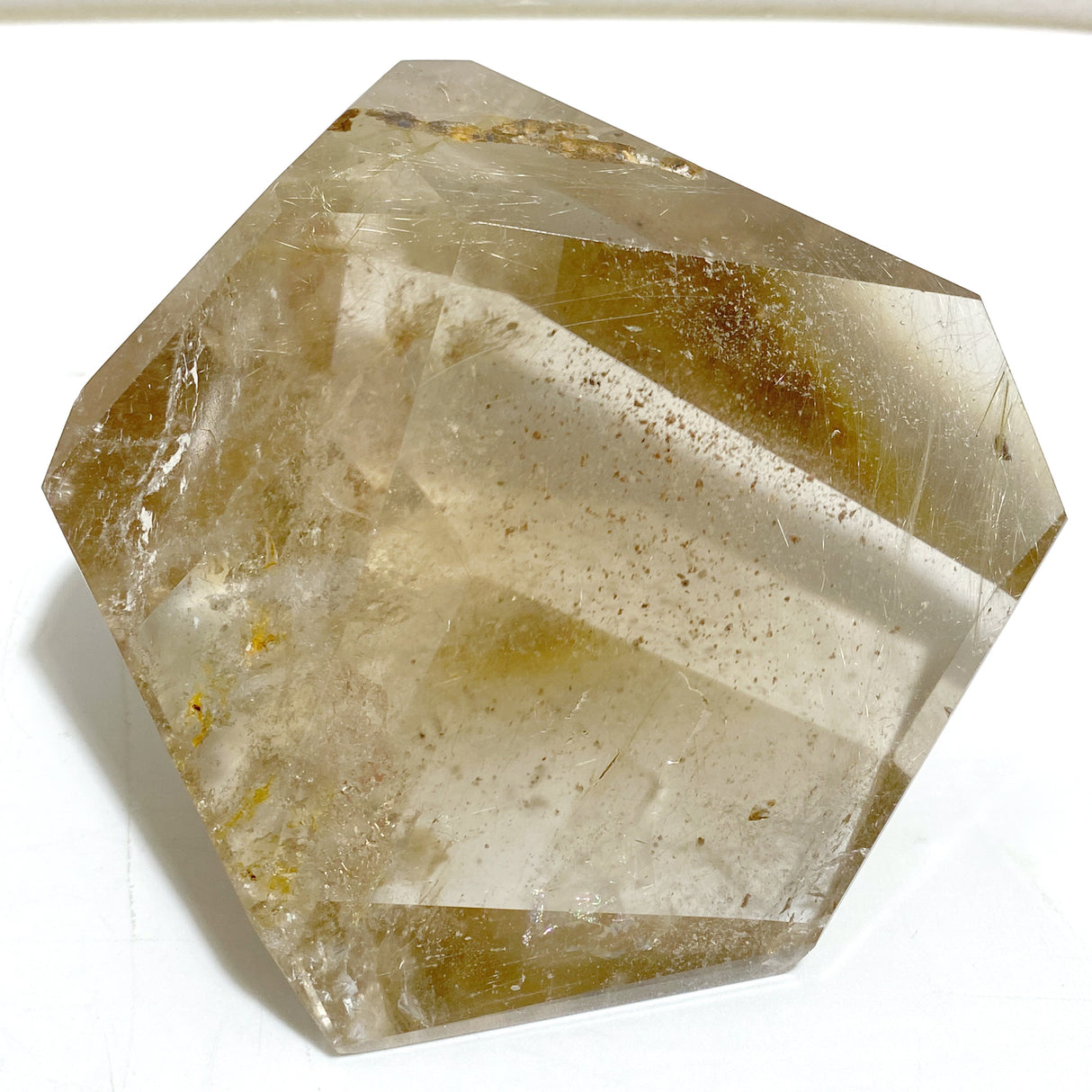 2 Pieces Rutile Quartz Crystal Free Form With Stand