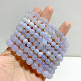 23 Pieces Blue Chalcedony Bracelets