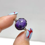 Beautiful 49 Pieces Charoite Different Styles Ring 1 - Wholesale Crystals