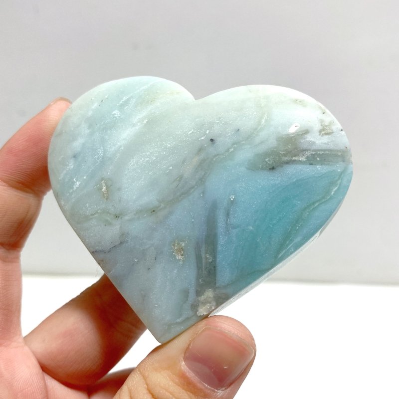 Beautiful Caribbean Calcite Heart Wholesale - Wholesale Crystals