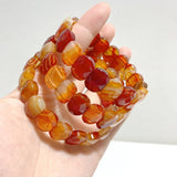 Beautiful Carnelian Cut Faceted Bracelet Wholesale -Wholesale Crystals