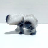 Beautiful Geode Agate Druzy Elephant Animal Carving - Wholesale Crystals