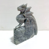 Beautiful Labradorite Flying Dragon Castle Carving - Wholesale Crystals