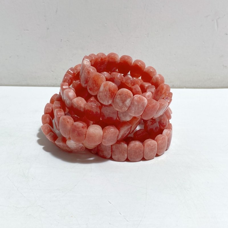 Beautiful Red Calcite Bracelets Wholesale -Wholesale Crystals