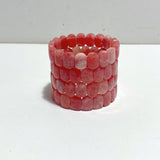 Beautiful Red Calcite Bracelets Wholesale - Wholesale Crystals