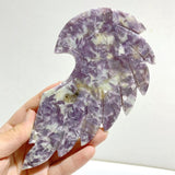 Beautiful Spark Lepidolite Heart With Stand -Wholesale Crystals