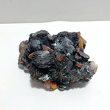 2 Pieces Raw Specularite Crystal Specimen Specular Hematite Specimen For Collection