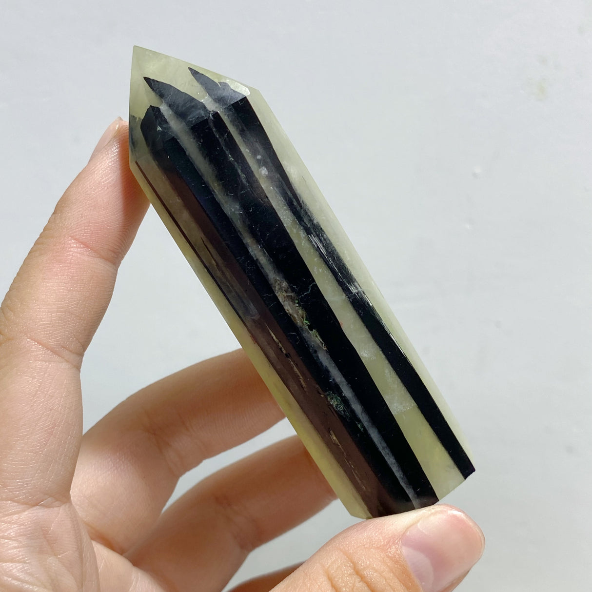 45 Pieces Heat Treatment Citrine Mixed Black Tourmaline Tower Point