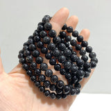 Black Full Rutile Quartz Bracelets Wholesale - Wholesale Crystals