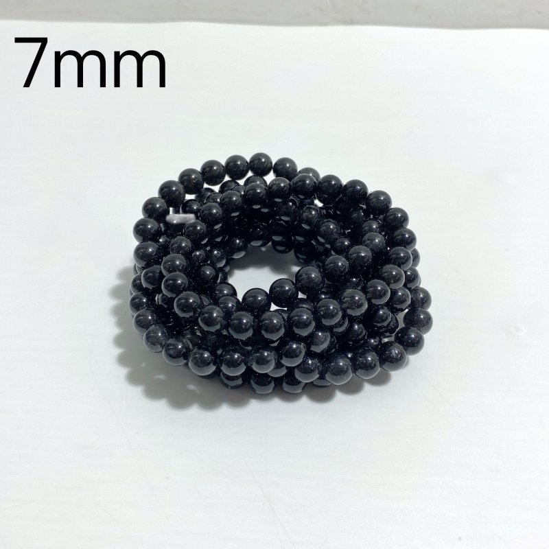 Black Full Rutile Quartz Bracelets Wholesale - Wholesale Crystals