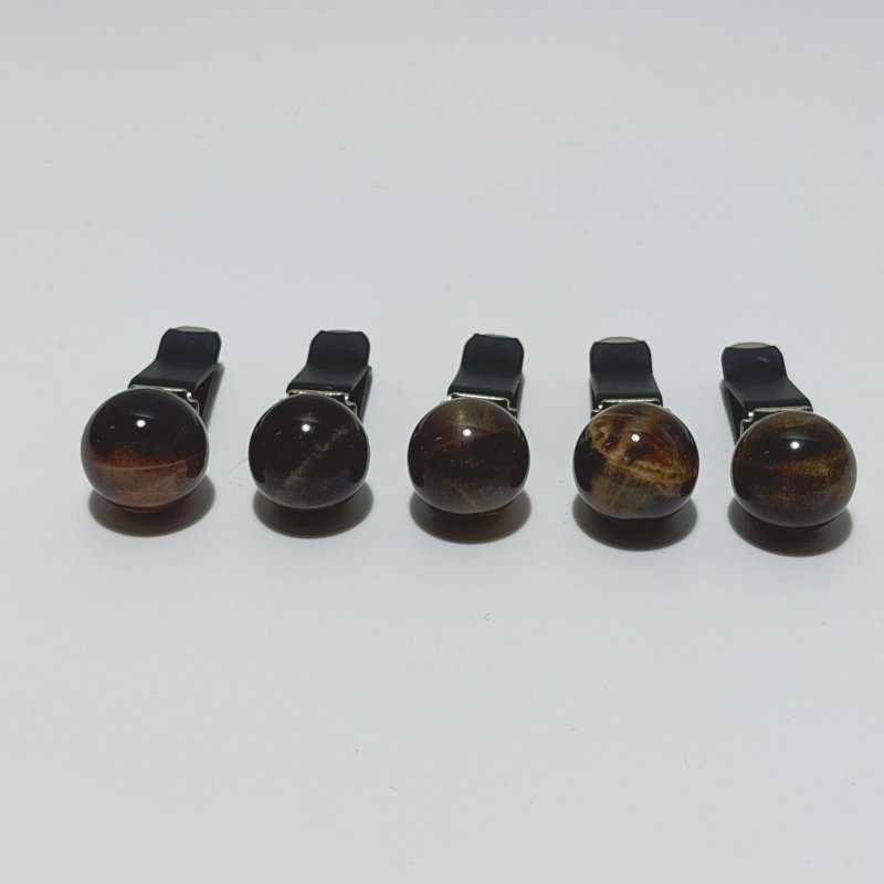Black Sunstone Sphere Mesh Spark Car Air Vent Clips Wholesale - Wholesale Crystals