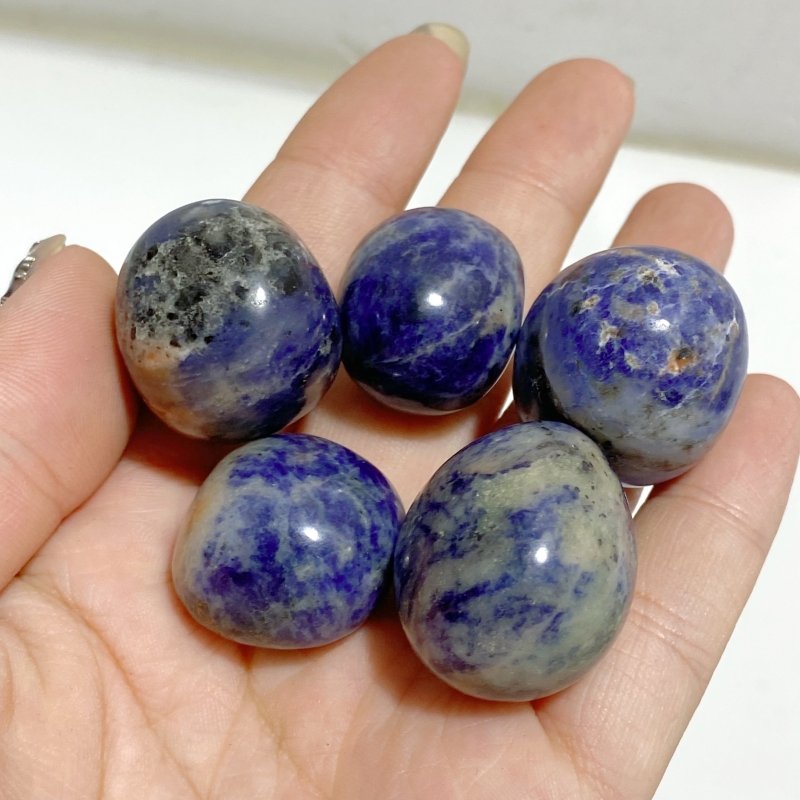 Blue Sodalite Tumbled Wholesale -Wholesale Crystals