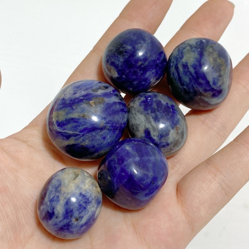 Blue Sodalite Tumbled Wholesale -Wholesale Crystals