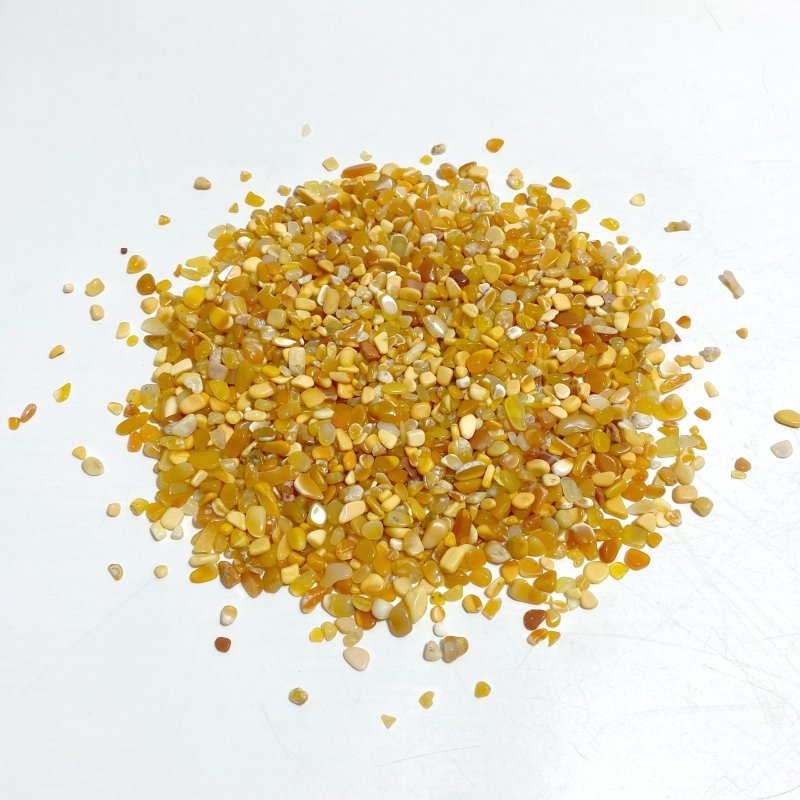Burmese Yellow Jade Gravel Chips Wholesale -Wholesale Crystals
