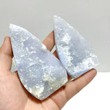 21 Pieces Blue Chalcedony Arrow Head Shape