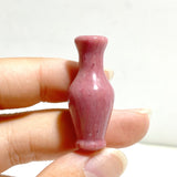 2 Types Vase Carving Wholesale Ocean Jasper Rhodonite