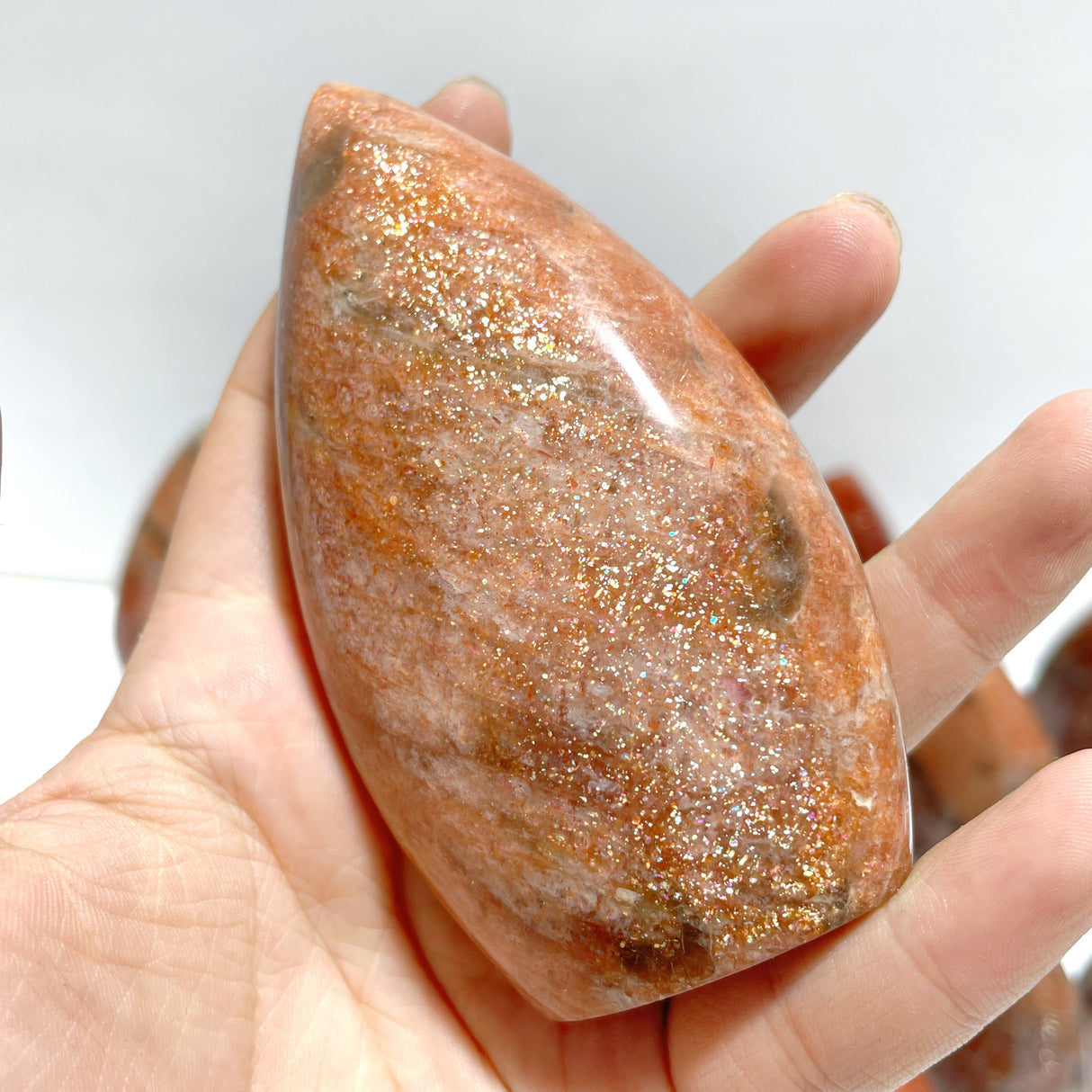 18 Pieces High Quality Sunstone Arrow Head Shape
