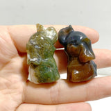 Colorful Moss Agate Elephant Crystals Carving Wholesale -Wholesale Crystals