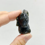 Colorful Moss Agate Elephant Crystals Carving Wholesale -Wholesale Crystals