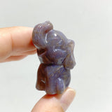 Colorful Moss Agate Elephant Crystals Carving Wholesale -Wholesale Crystals