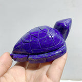 10 Pieces Lapis Lazuli Sea Turtles Carving