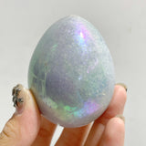 37 Pieces Aura Blue Calcite Eggs
