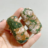 Rainforest Jasper Palm Stone Wholesale