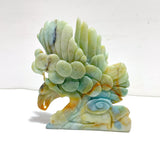 Beautiful Caribbean Calcite Eagle Carving