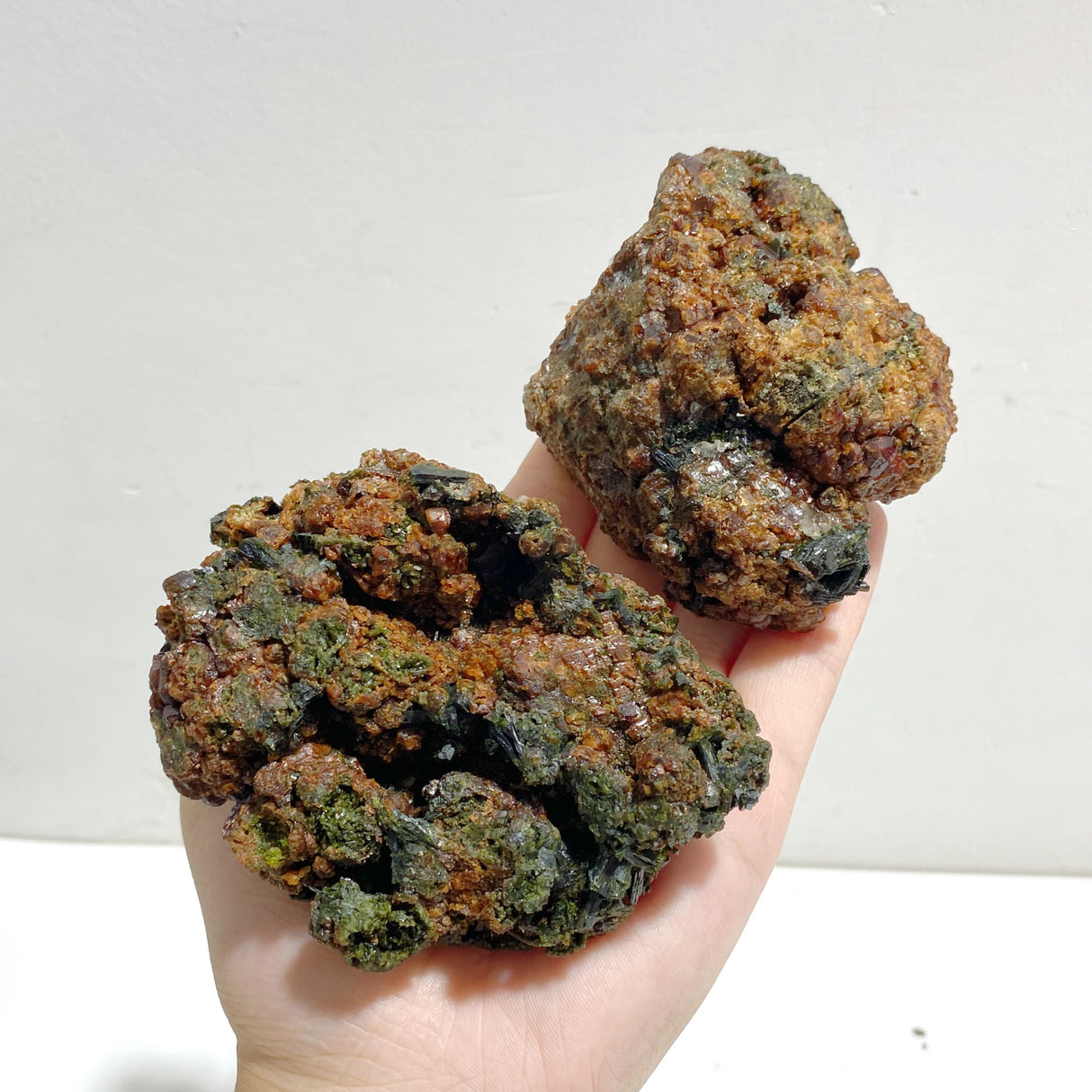 10 Pieces Raw Garnet Specimen