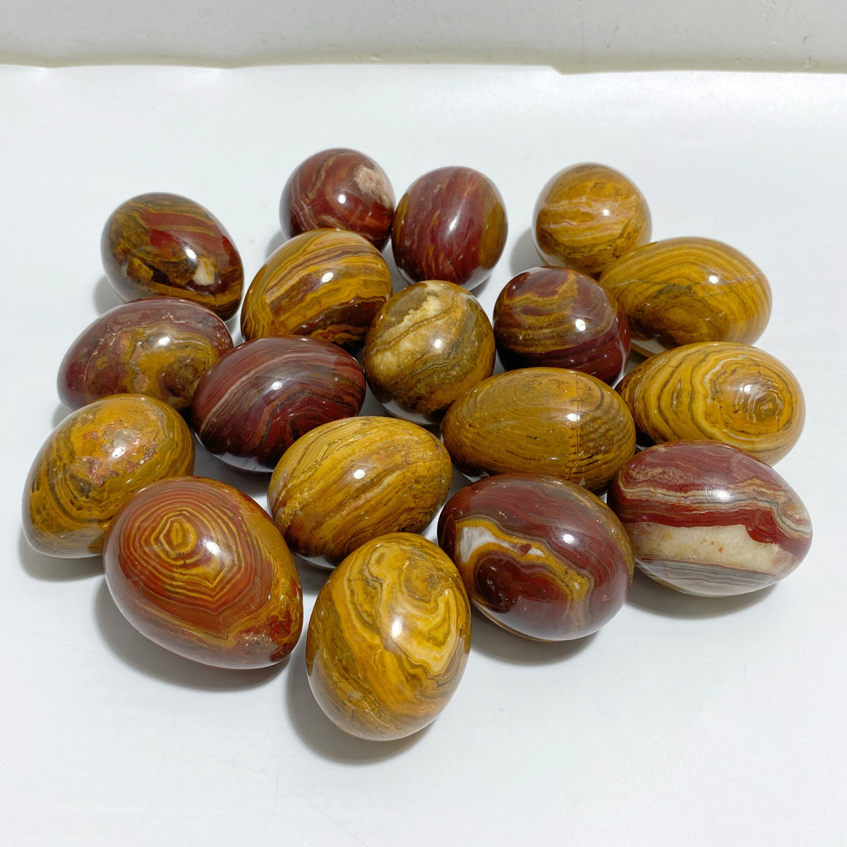 Petrified Wood Stone Egg Wholesale