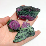 26 Pieces Raw Ruby Zoisite Specimen For Collection