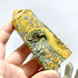 27 Pieces Beautiful Vein Ocean Jasper Four-sided Tower Points