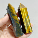 Yellow & Blue Tiger Eye Point Wholesale