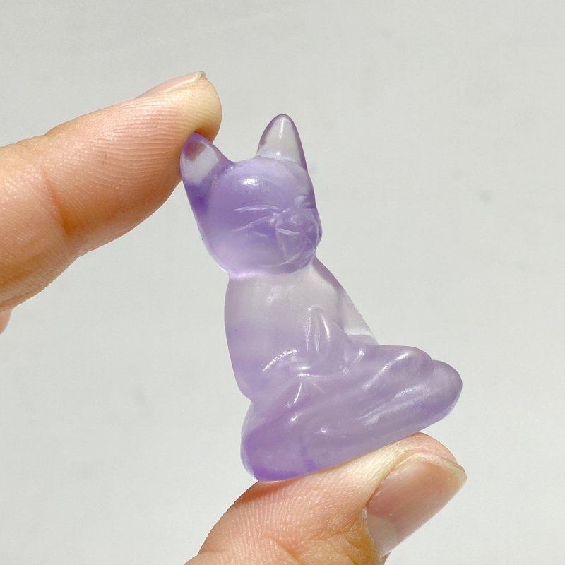 Fluorite Cat Carving Crystals Wholesale - Wholesale Crystals
