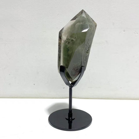Garden Quartz Enhydro Quartz Point With Stand - Wholesale Crystals