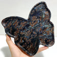 Garnet Mixed Astrophyllite Butterfly Plate Home Decor Wholesale - Wholesale Crystals