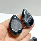 Geode Druzy Black Agate Egg Wholesale - Wholesale Crystals