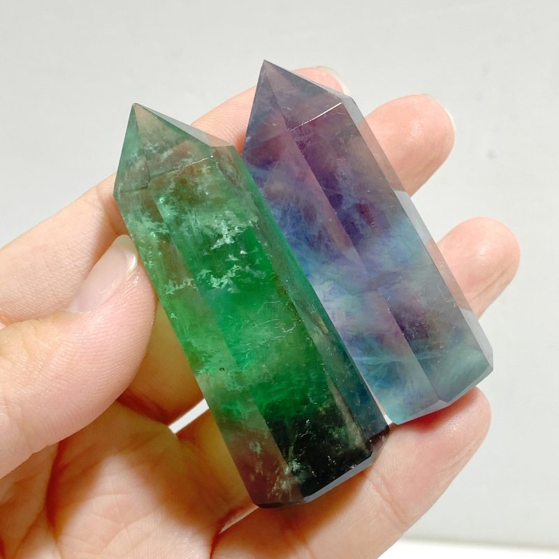 Green Fluorite Point Wholesale -Wholesale Crystals