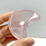 High Quality Rose Quartz Moon Shape Bowl Wholesale - Wholesale Crystals