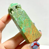 Indonesia Turquoise Four - sided Tower Point Wholesale - Wholesale Crystals