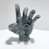 Labradorite Witchcore Demon Hand Carving - Wholesale Crystals