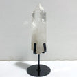 Large Clear Quartz Point Raw Bottom With Stand -Wholesale Crystals
